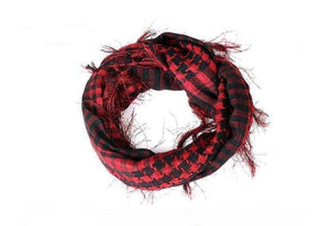 New Winter Women Men Windproof Warmer Military Scarf Muslim Hijab Unisex Scarves Tassel Desert Arab Keffiyeh Shawl  Scarf Military Shemagh Tactical Desert Keffiyeh Head Neck Scarf Arab Wrap with Tassel