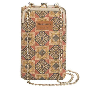 New Women Pu Leather Handbags Large Capacity Multifunctional Crossbody Bag Phone Wallet - Luxury Female Designer Bags