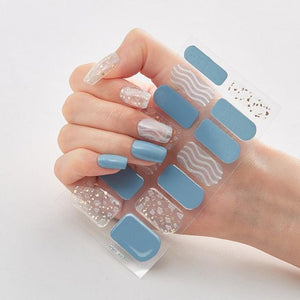 New Year Patterned Nail Decor Nail Polish Nail Art Stickers Full Beauty Sticker for Nails Nail Accessorie Christmas Nail Sticker 3D Nail Art Stickers Decal Slider Template Diy Nail Tool Decorations Nail Art Design Self Adhesive Luxury Designer Nail Sticke