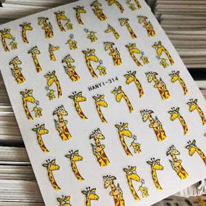 Newest Cats 3D Nail Art Sticker Decal Template Nail Tool Decorations Cute Nail Stickers for Kids and Little Girls Sheets Self Adhesive Nail Art Stickers 3D Animal Nail Decals Nail Art Decoration Set Including Cat Dog Strawberry Bear Chick Bunny Pat