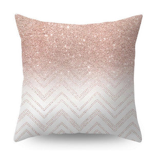 Nordic Style Pillow Covers Plant Letter Flower Geometric Sofa Cushion cover Headrest Pink Party Decorations Gift For Kids Geometric Decorative Throw Pillow Covers Square Cotton Cushion Covers Outdoor Sofa Home Pillow Covers