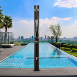 7.2 Feet 9.3 Gallon Solar Heated Shower with Hand and Foot Tap