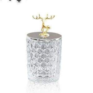 Retro Glass Storage Jars for Food and Kitchen Decor