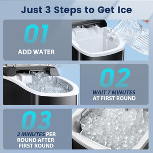 Nugget Pebble Ice Maker Countertop Z5815NH