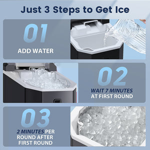 Nugget Pebble Ice Maker Countertop Z5815NA