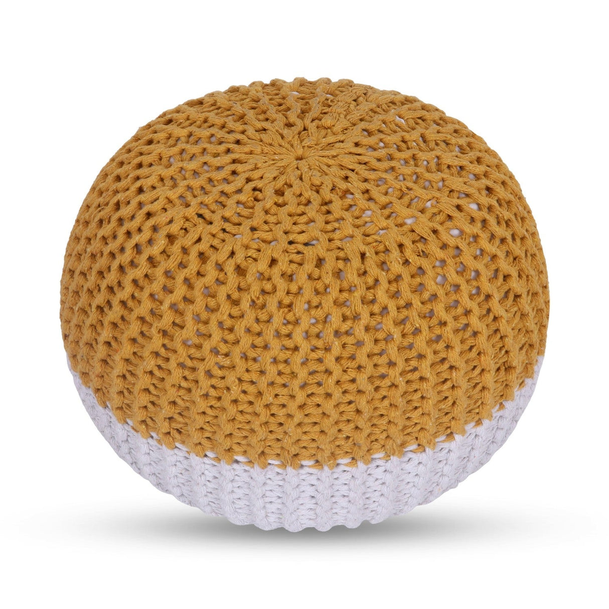 Mylah Hand Knitted Pouf