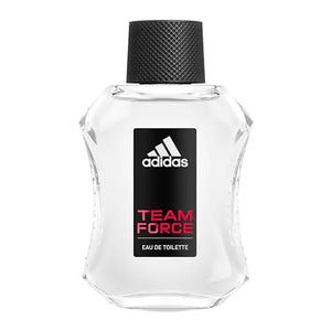 adidas Team Force Eau de Toilette 3.3 fl oz (Pack of 1) Notes of Grapefruit Jasmine and Amber Mens Fragrance Long Lasting Sporty Fragrance Travel Size