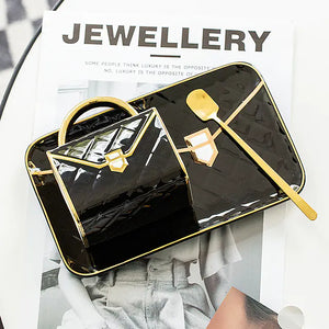 Creative Ceramic Coffee Mug and Saucer Set with Tray