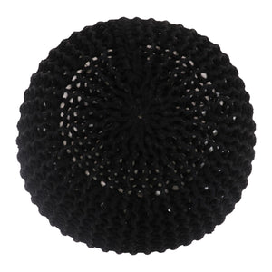 Mylah Hand Knitted Pouf