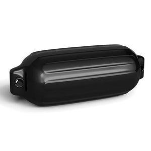 4 Ribbed Marine 8.5" x 27"  Boat Fender Vinyl Bumper-Black