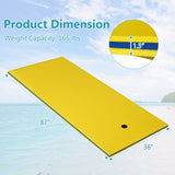3-Layer Relaxing Tear-proof Water Mat-Orange