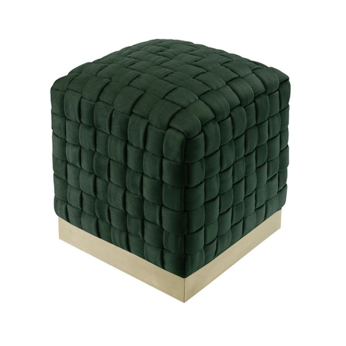 Satine Velvet Ottoman