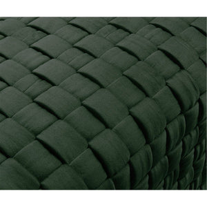 Satine Velvet Ottoman