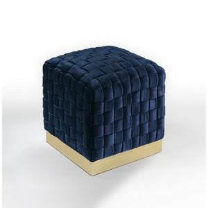 Satine Velvet Ottoman