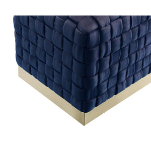 Satine Velvet Ottoman