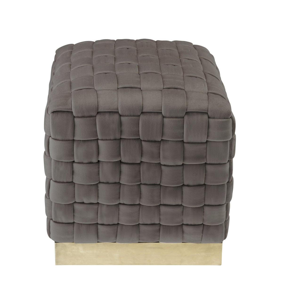 Satine Velvet Ottoman