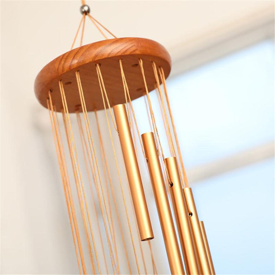 Outdoor Large Wind Chimes 90cm 18 Tubes Wind Chimes Metal Wind Bells Garden Patio Outdoor Homemade Wall Hanging Home Yard Room Decor Gift Wall Hanging Ornaments