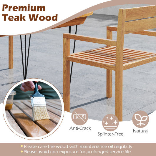 3-Tier Side End Table with Universal Wheels-Walnut