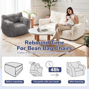 Kids & Teens Corduroy Bean Bag Chair