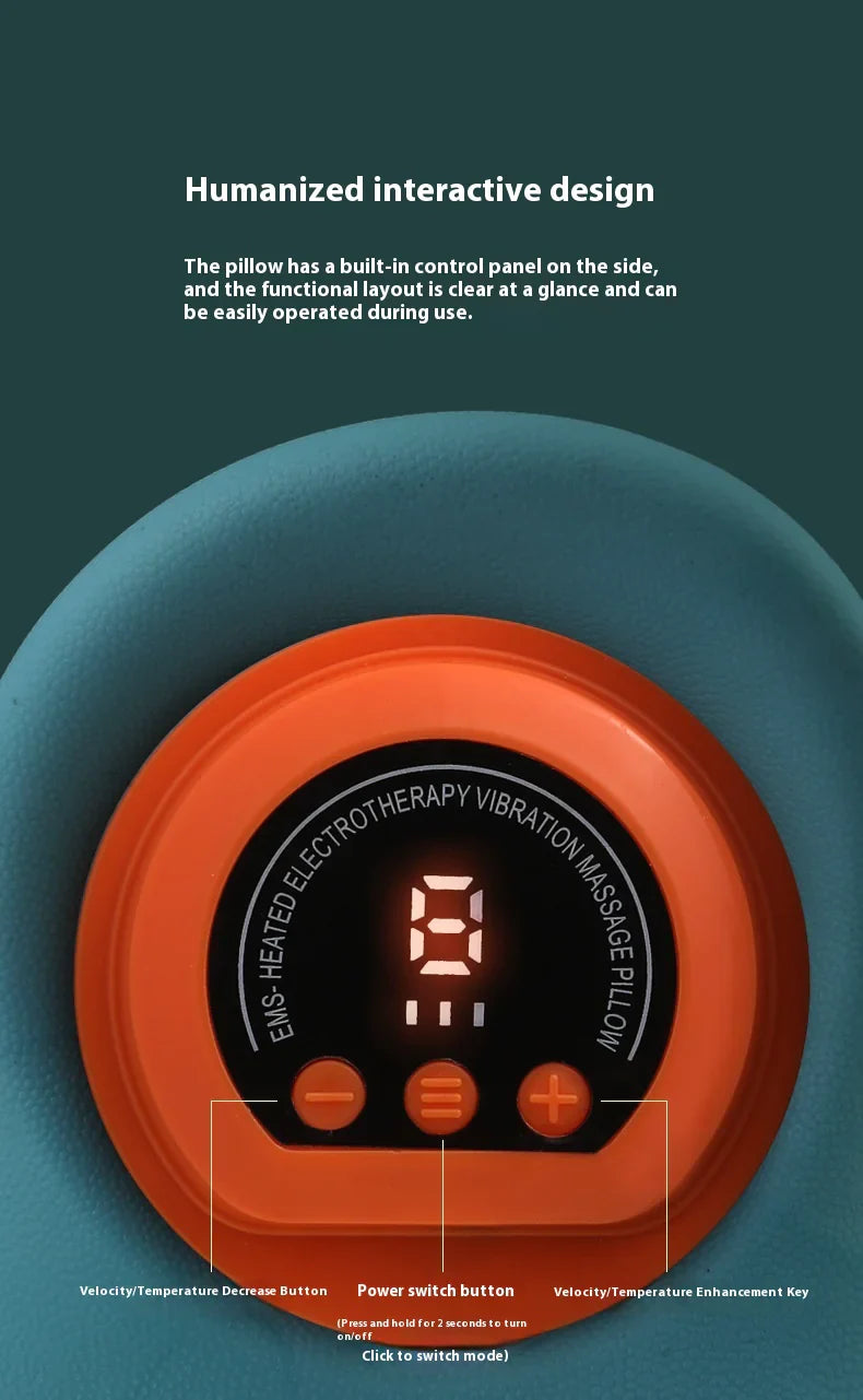 Portable Cervical Neck Massager Pillow