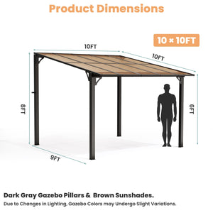 Aera Lean To Patio Gazebo