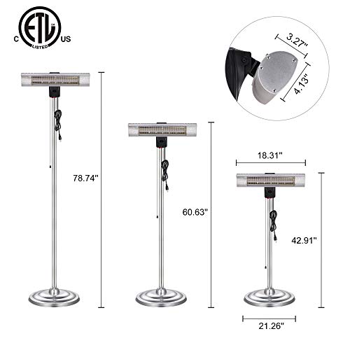 Patio Infrared Heater 5010B