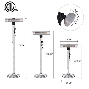 Patio Infrared Heater 5010B