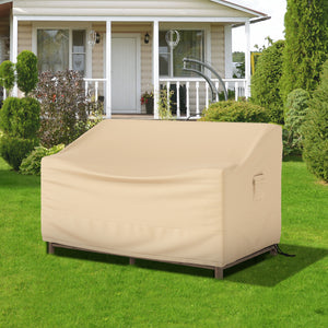 Patio Furniture Cover with Padded Handle and Click-Close Straps-60 x 43 x 30 inches
