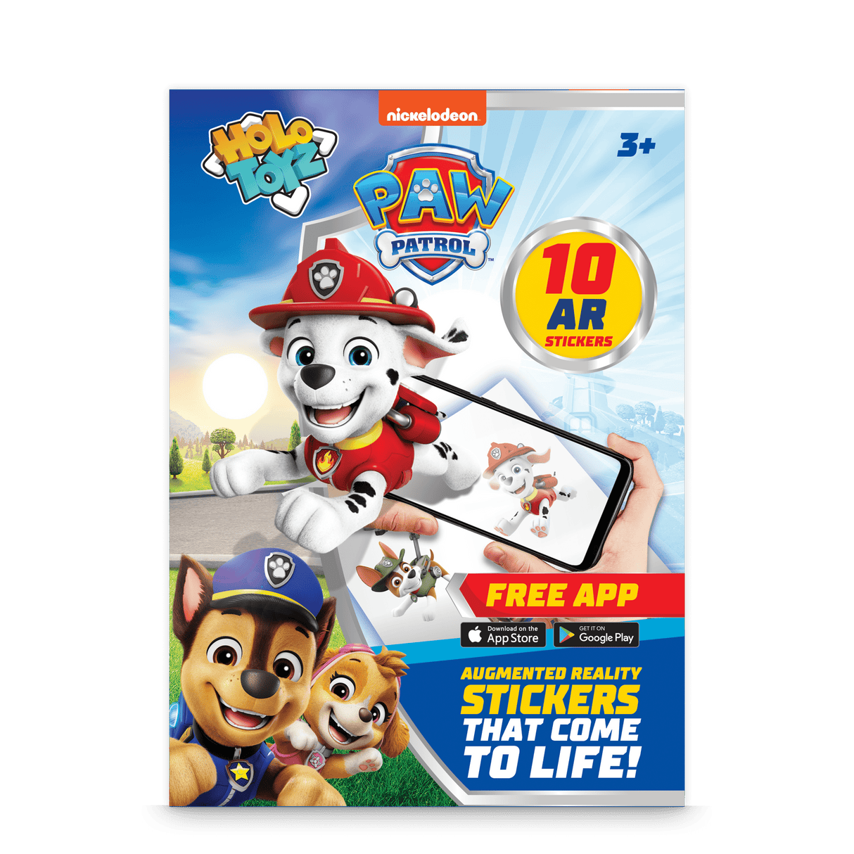 HoloToyz - PAW Patrol AR Stickers