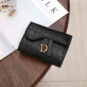 Luxury Leather Women's Clutch Wallet with Money Clip