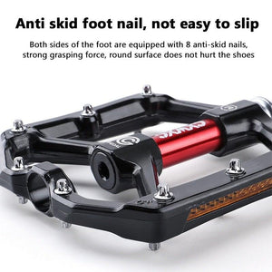 Pedals Flat Sealed Bearings Pedals For Bicycle Mountain Bike Pedals Platform Ultra Light Wide Aluminum Bicycle Pedal Mountain Bike Pedals Aluminum Bicycle Flat Platform Pedals Lightweight Non-Slip Sealed Bearing For Road Mountain