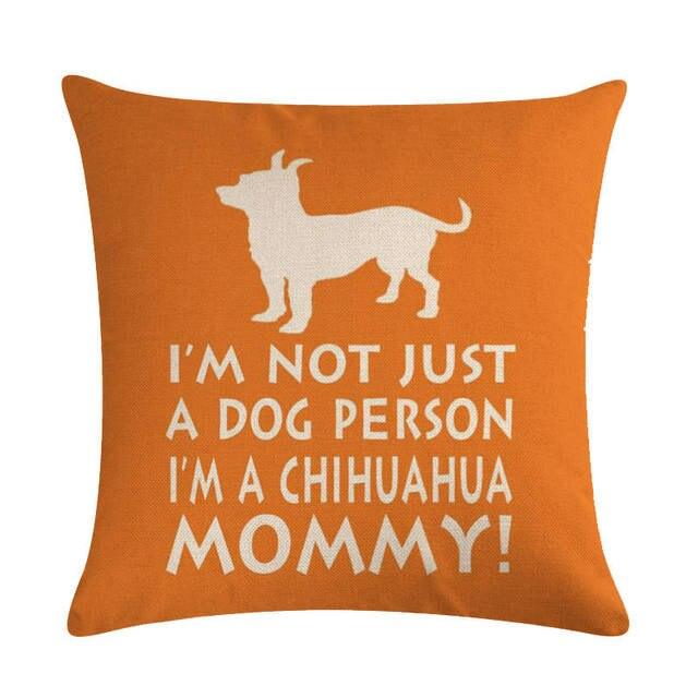Pet Dog Elegant Design Linen Cotton Throw Pillow Covers Dog Pattern Cotton Throw Pillow Covers Car Sofa Cushion Cover Pillowcases Couch Cushion Cover Home Sofa Bed Decorative Pillows