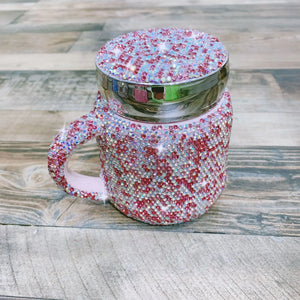 Creative Ceramic Coffee Mug with Lid for Office Use