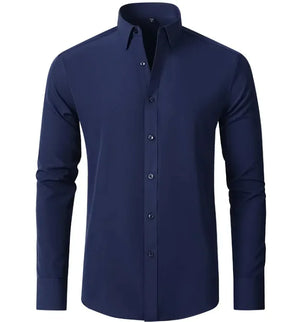 Men's Wrinkle-Free Elastic Business Shirt