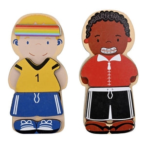 WE ALL BELONG Magnetic Dress-Up Activity Set