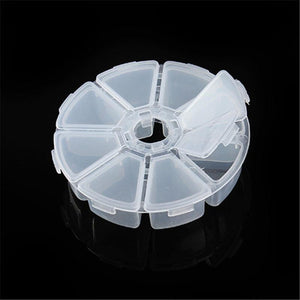 Plastic Jewelry Boxes Plastic Tool Box Adjustable Craft Organizer Storage Beads Bracelet Jewelry Boxes Portable 10 Compartments Clear Plastic Storage Box Jewelry Organizer Container