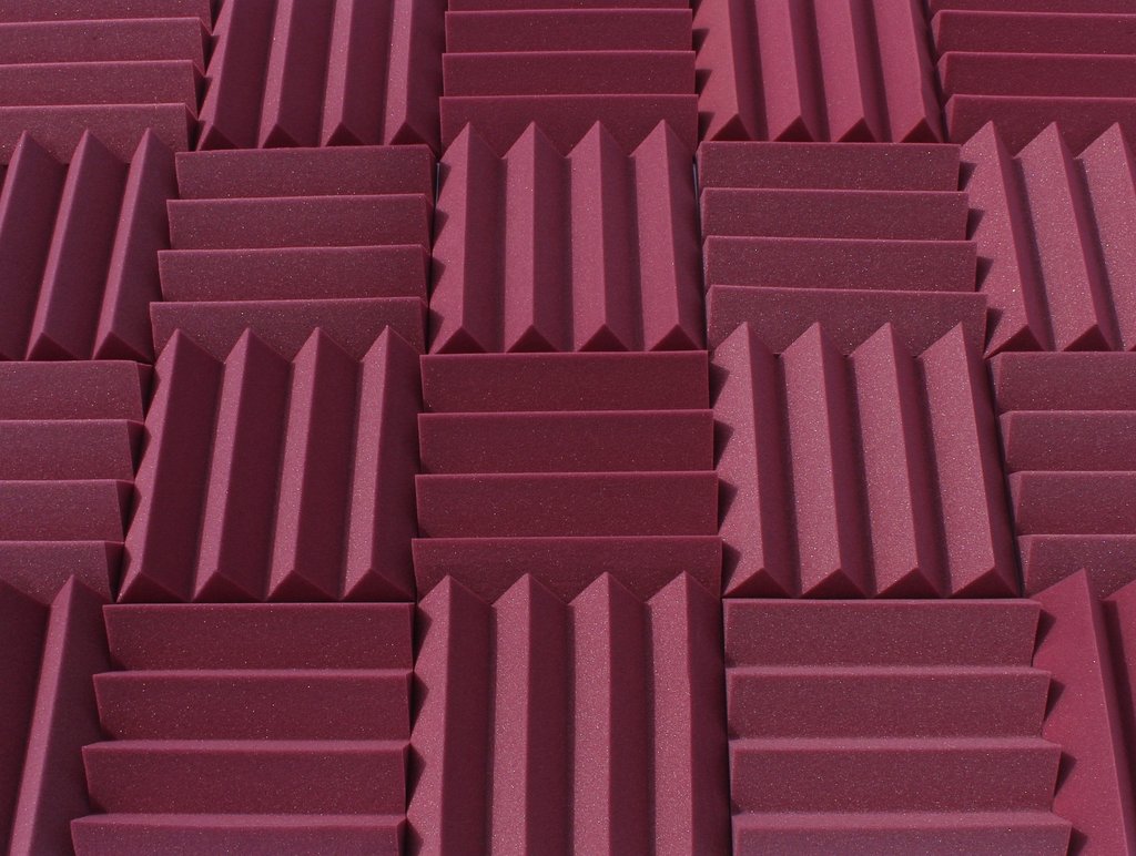 3 Inch Acoustic Foam Wedge Style Panels - 13 Color Options