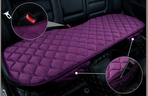 Plush Car Seat Covers Front Rear Full Set Choose Car Seat Cushion Car Memory Foam Heightening Seat Cushion Plush Seat Pad Protector Car Accessories  Lower Back Pain Relief Cushion Anti-Slip
