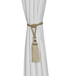 Polyester Tassel Curtain Tieback Handmade Hanging Tassels Fringe Curtains Holder Buckle Rope Decor Room Accessories European Style High-Grade Curtains Tieback Rope Tassel Holdbacks