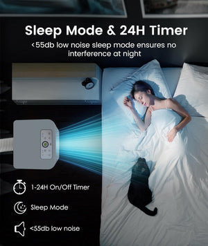 portable Air Conditioner, 10000 BTU Air Conditioner with Cooling, Fan, Dehumidifier, Sleep Mode, ≤55 db, Cooling up to 450 Sq. Ft. with 24H Timer