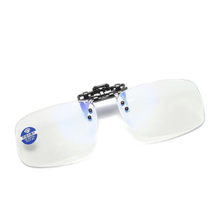 Portable Clip Reading Glasses For Women Anti Blue Light Blocking Presbyopic Eyeglasses For Men Computer Blue Light Blocking Reading Glasses Flexible Lightweight Anti Eyestrain Portable Readers Flip Clips Lens Magnifier +1.0 1.5 2.5