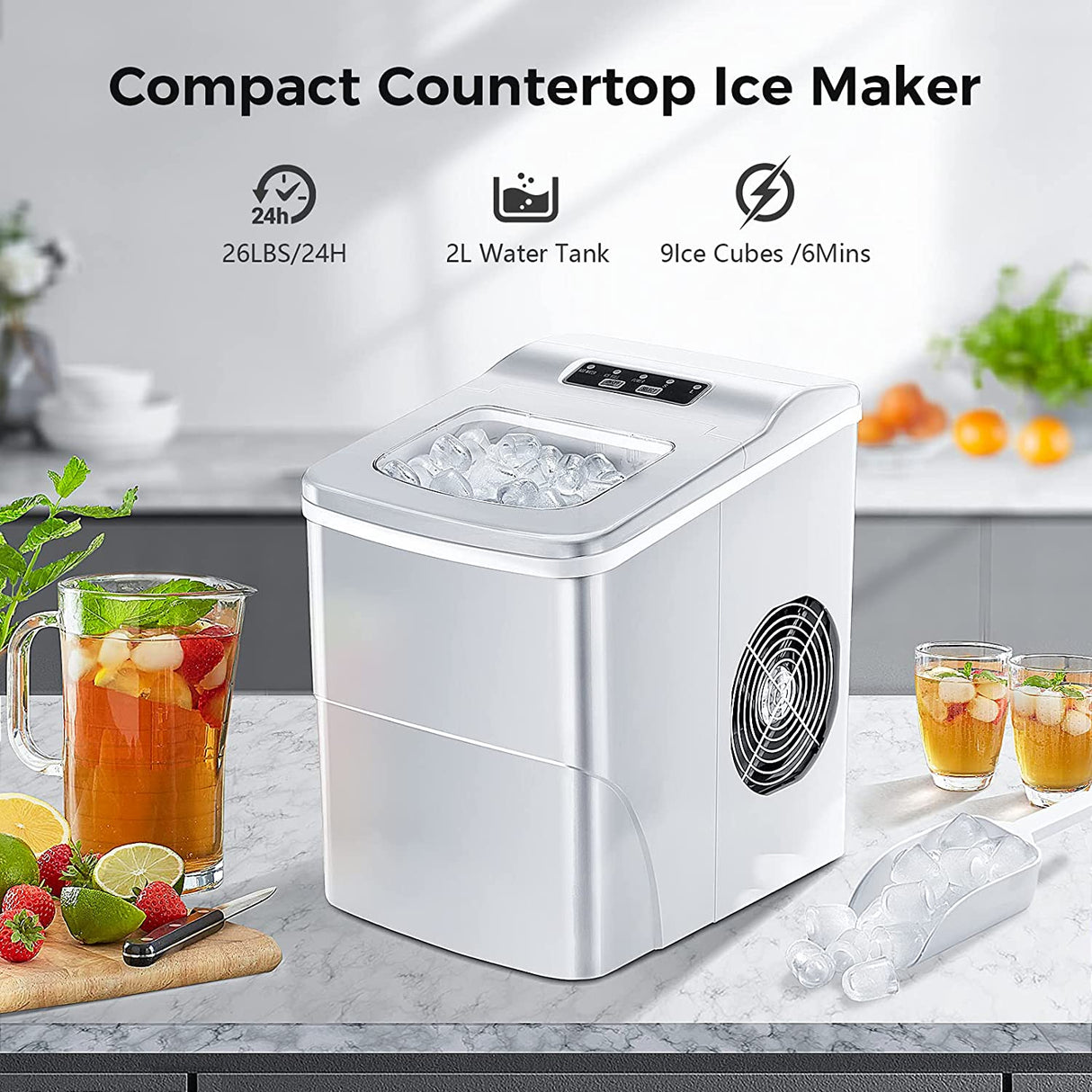 Portable Countertop Ice Maker Machine Z5876