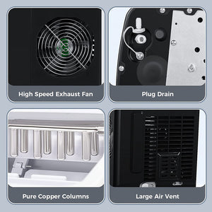 Portable Countertop Ice Maker Machine Z5876