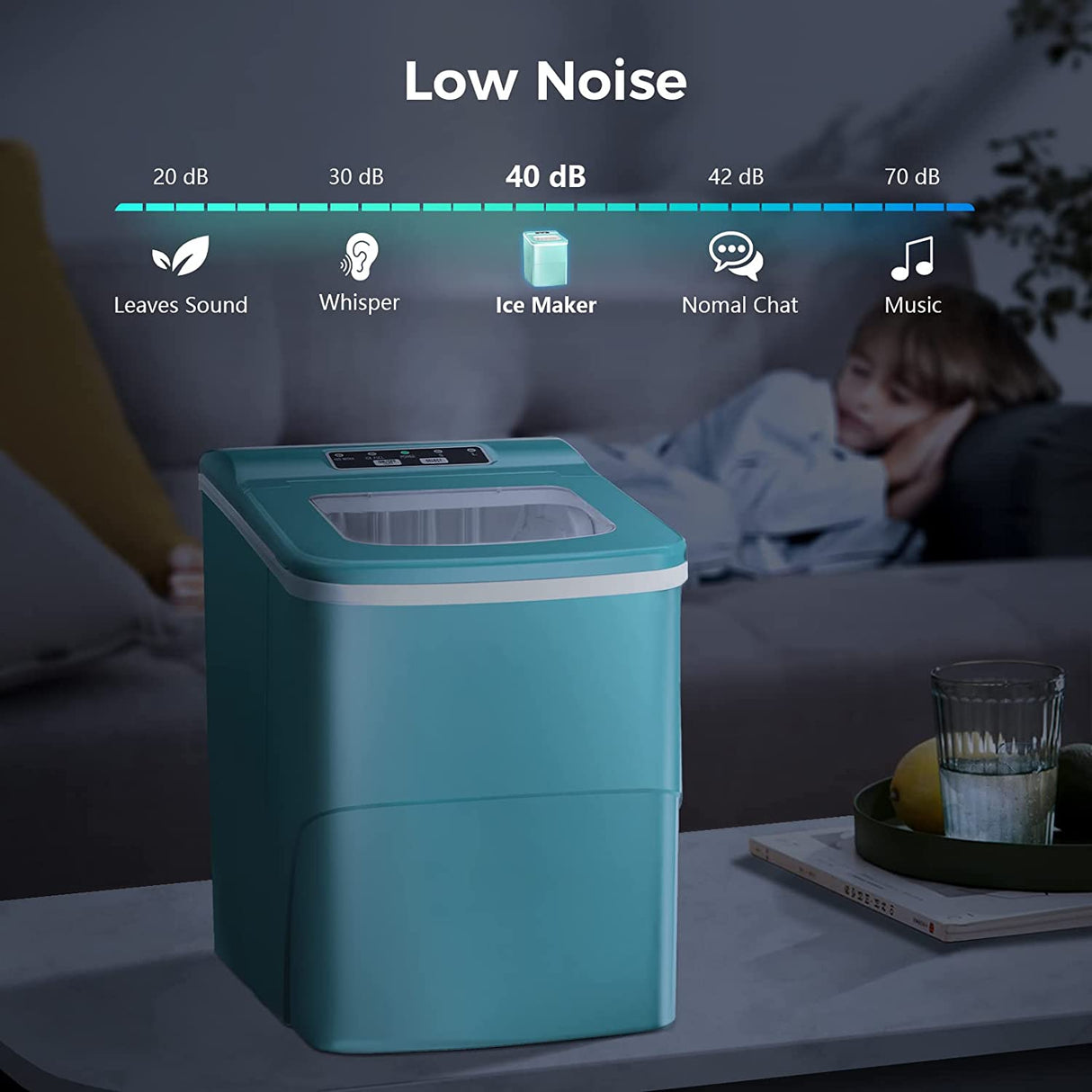 Portable Countertop Ice Maker Machine Z5876