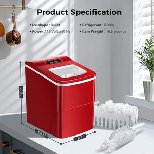 Portable Countertop Ice Maker Machine Z5876