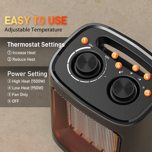 Portable Electric Space Heater 3618