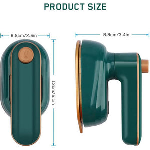 Portable Handheld Steam Iron - Non-Stick Ceramic Soleplate