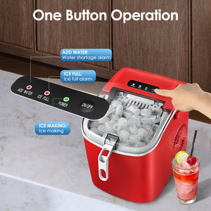 Portable Ice Maker with Handle Z5822H