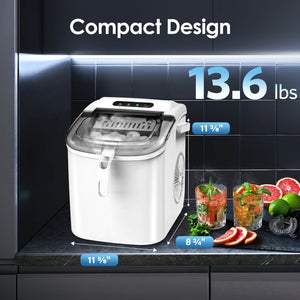 Portable Ice Maker with Handle Z5822H