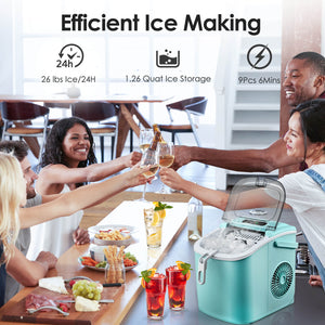 Portable Ice Maker with Handle Z5822H
